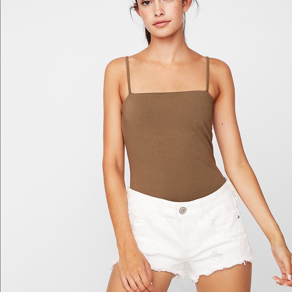 Super cute white ripped jean shorts **never worn**